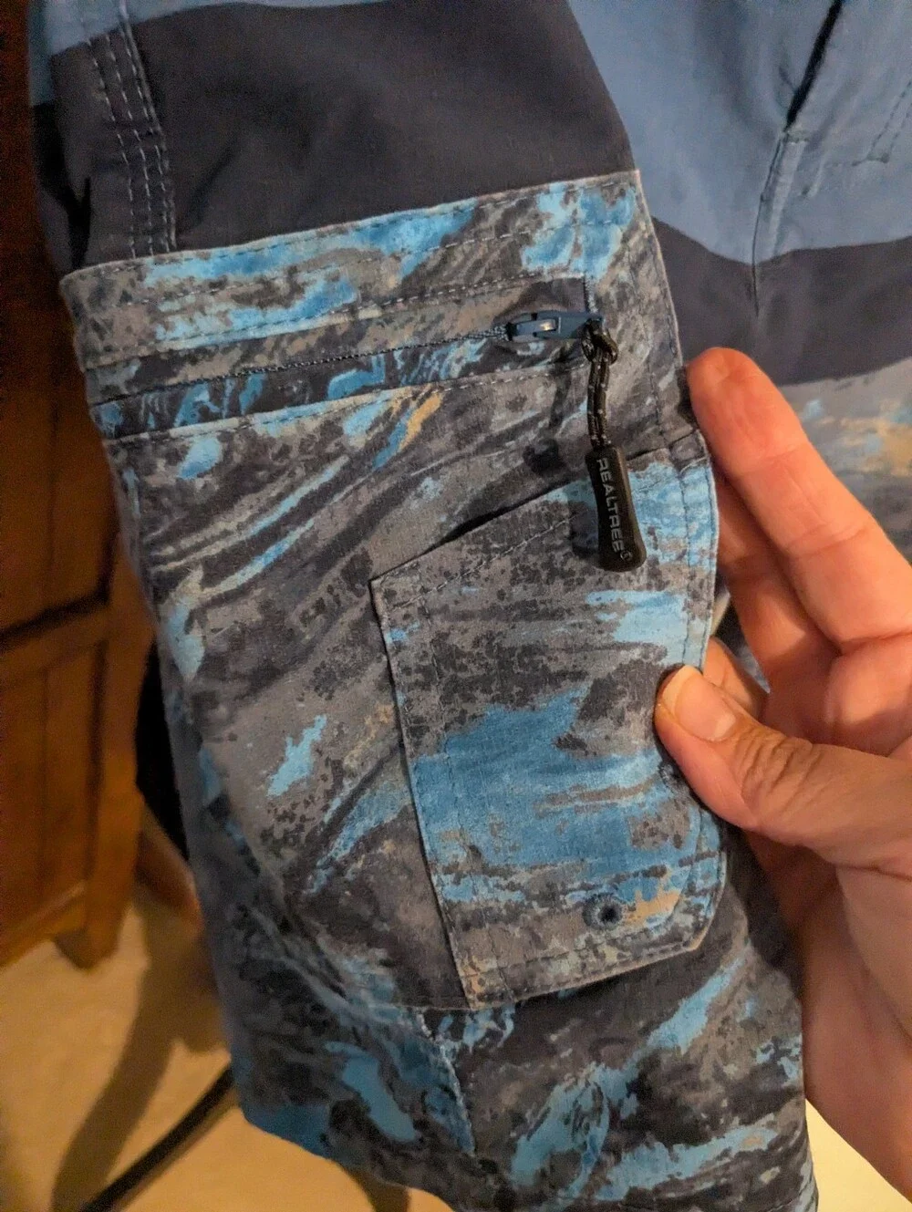 REALTREE Hybrid Fishing Shorts, Mns 32/34, Cool!!!